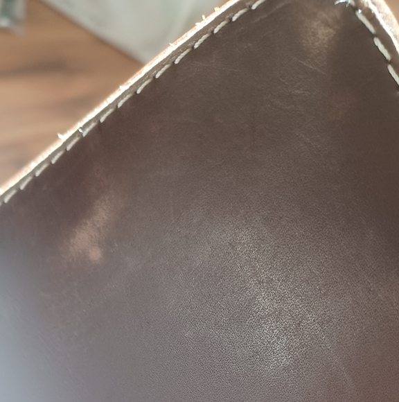 Tramontano Napoli Italian handmade brown 100% genuine Leather Tote - Picture 4 of 5